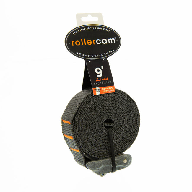 Rollercam 1in Wide Straight End Expedition Polypropylene 9ft (Pack of 1)