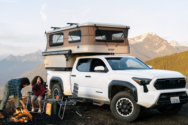 Scout Yoho Pop Up Truck Camper Starting At $27,900.00